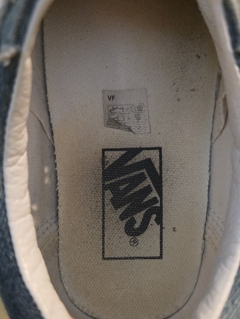 Vans In Denim Material Size 9 - Picture 4 of 5